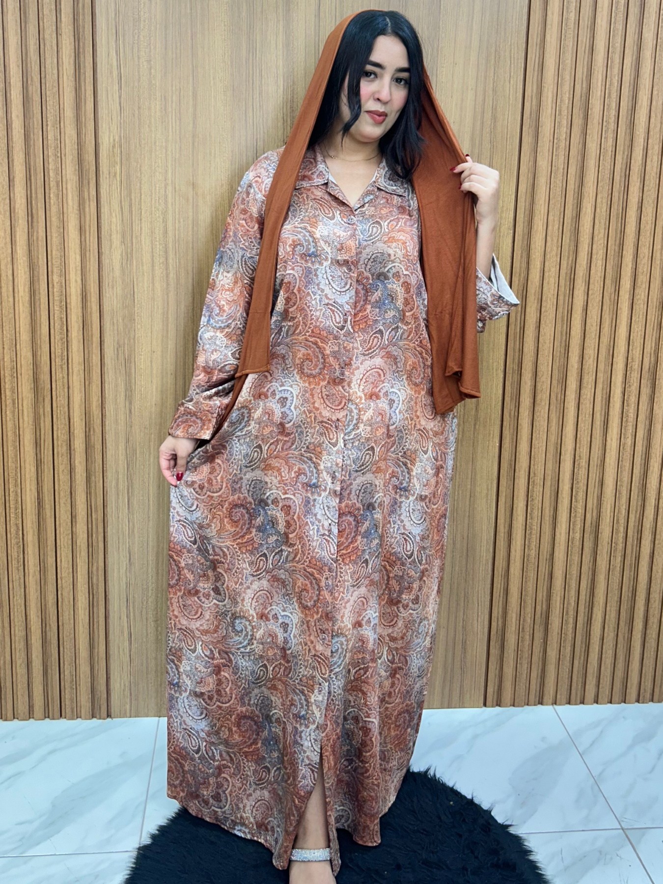 Robe avec foulard Cadeau